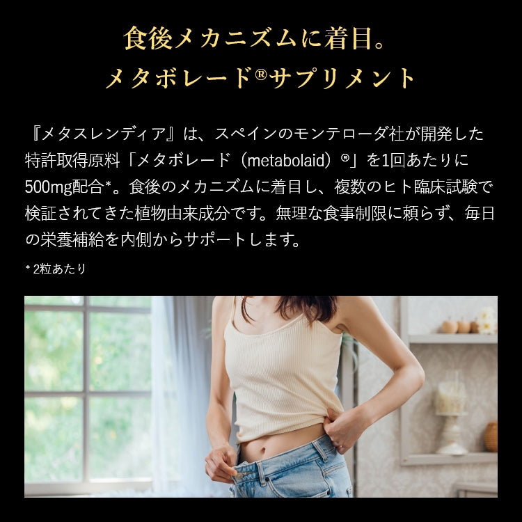 メタスレンディア(60粒)