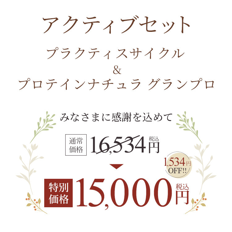 アクティブセット(オーツ 黒ごまきな粉)