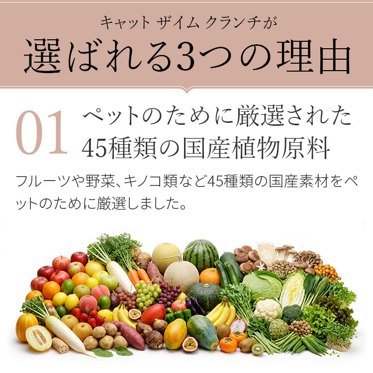 キャットザイムクランチ プレミアム ツナ ベニソン チキン