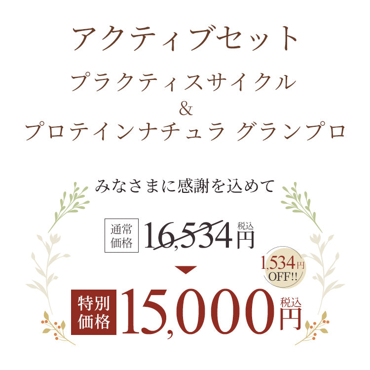 アクティブセット（ダークココア）
